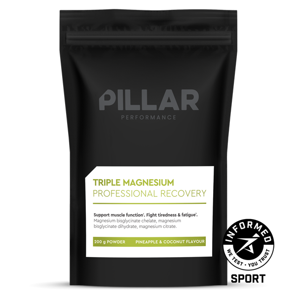 Picture of Pillar Performance TRIPLE MAGNESIUM POWDER - Pineapple Coconut ( Pouch)